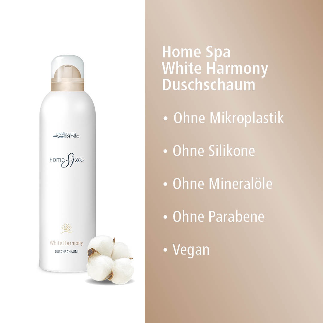 HOME SPA White Harmony Duschschaum