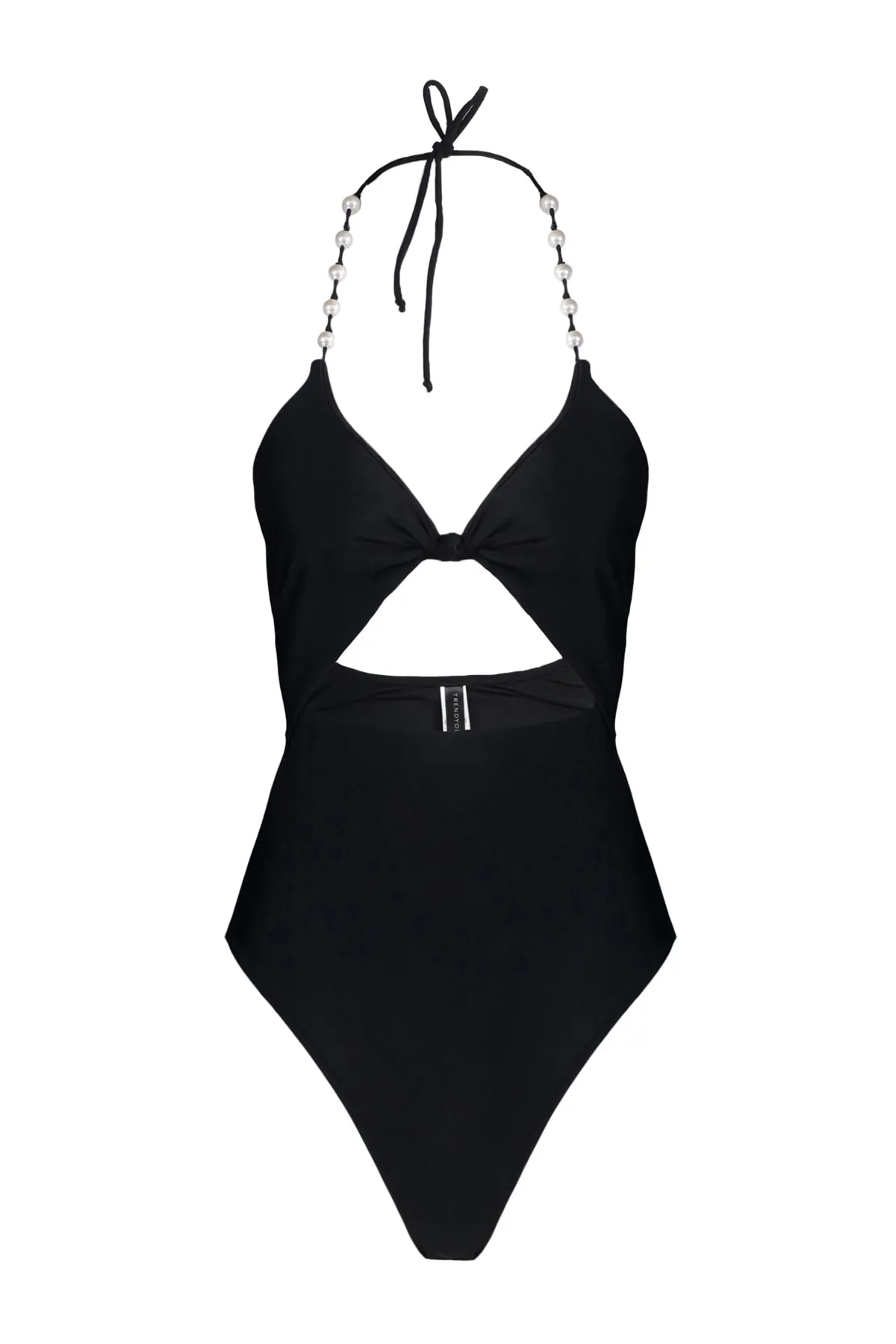 Trendyol Collection  Badeanzug - Schwarz - Unifarben