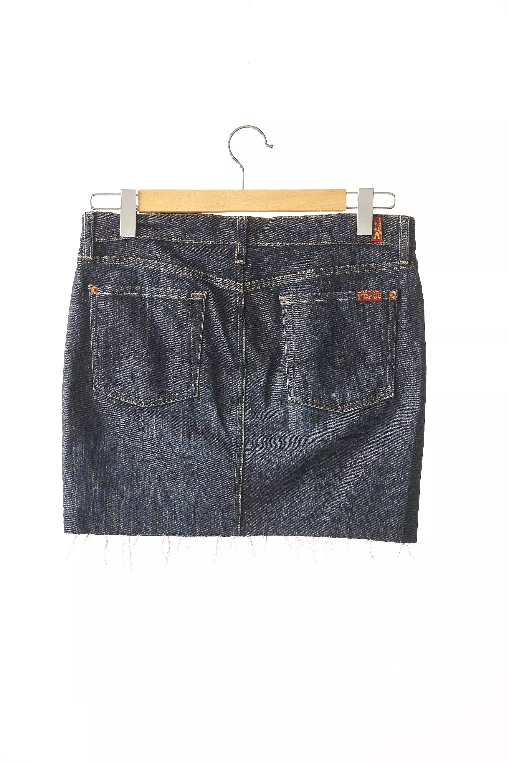 For All Mankind Jupes Courtes Femme couleur bleu