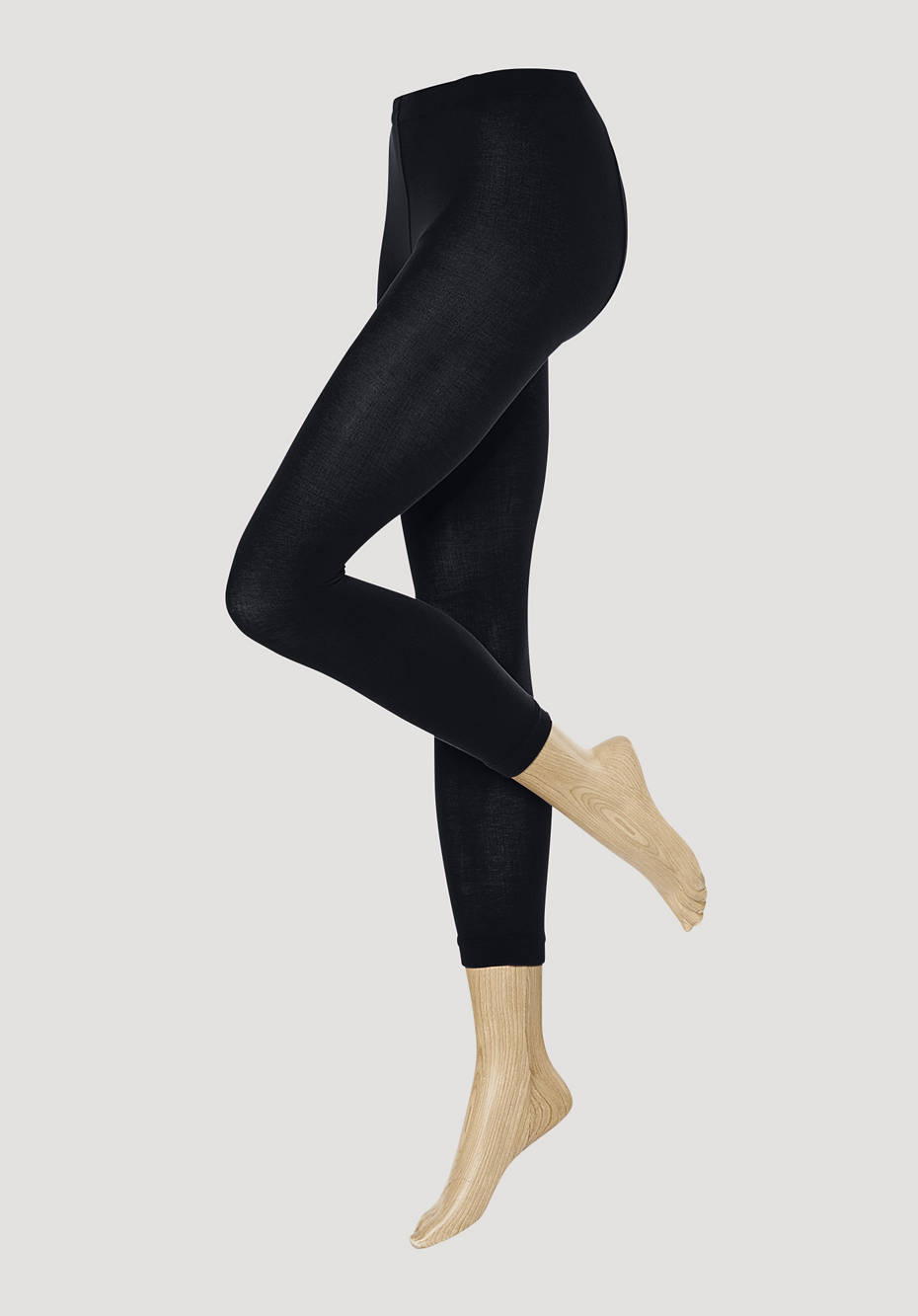 Feinstrumpf-Leggings aus Bio-Baumwolle