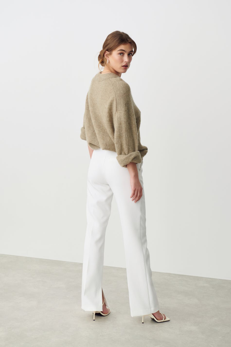 Jane mid waist trousers