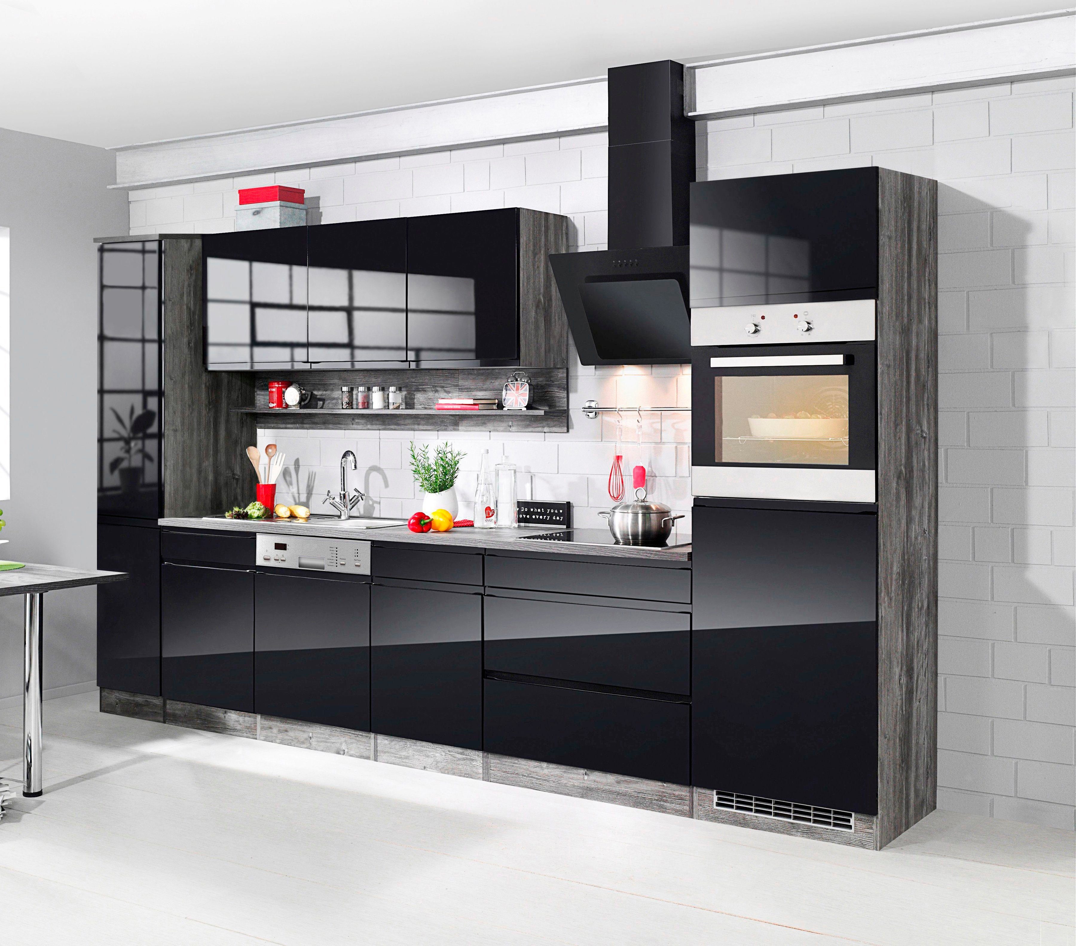 HELD MÖBEL Küche Virginia, Breite 330 cm, wahlweise mit Induktion