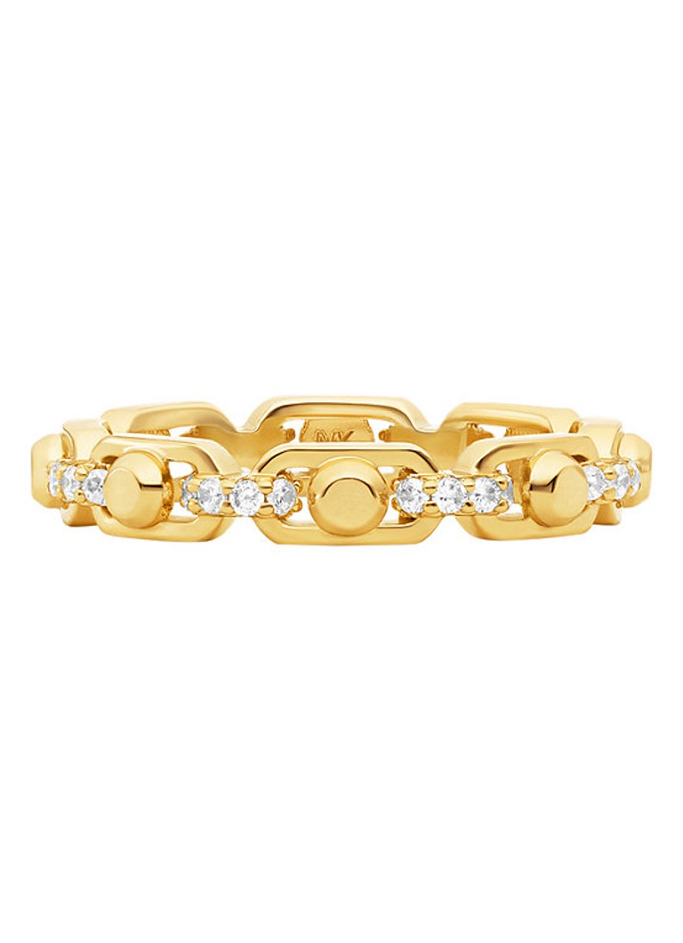 Inel placat cu aur premium Michael Kors MKC1740CZ710