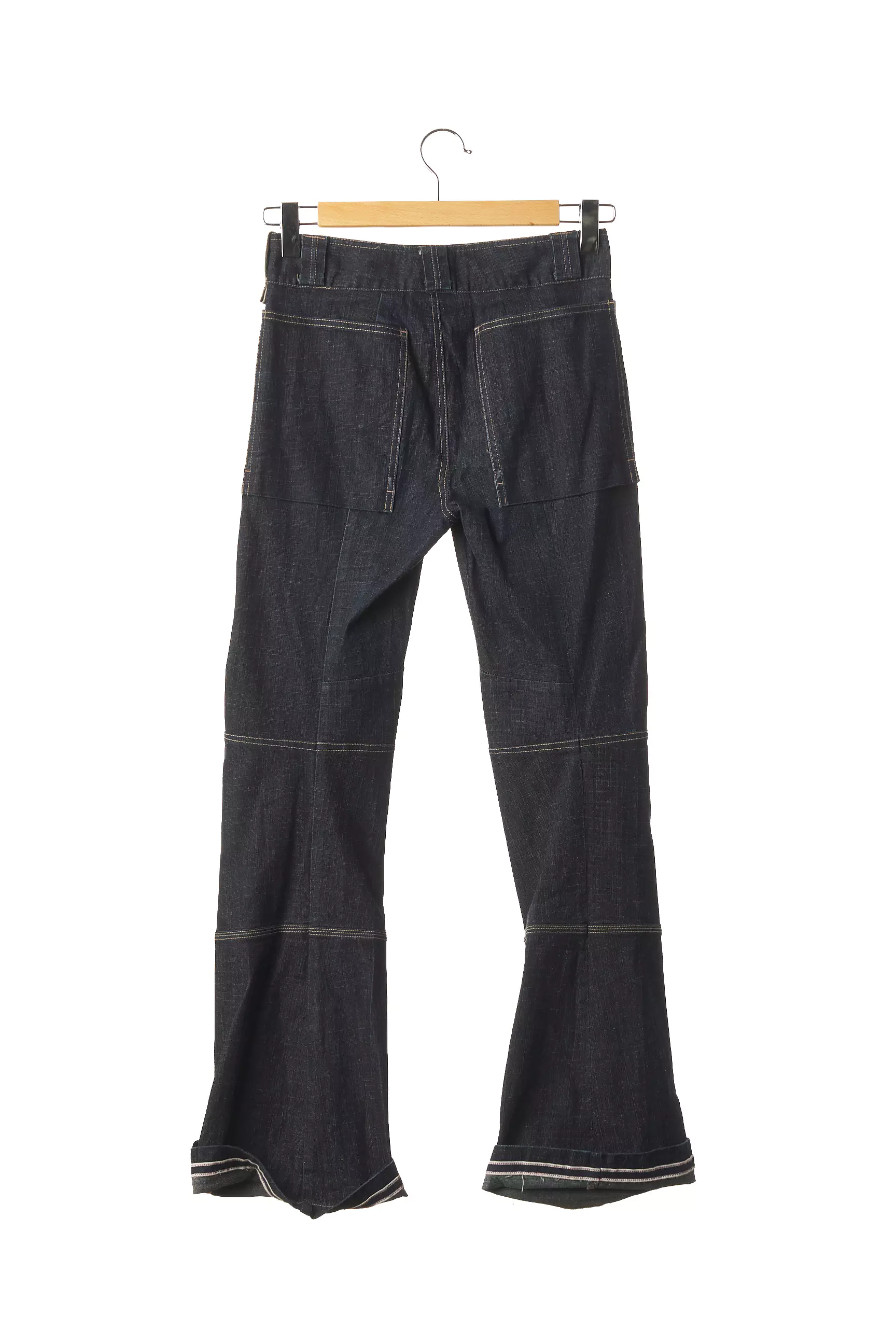 Marithe Francois Girbaud Pantalons Droits Femme couleur bleu