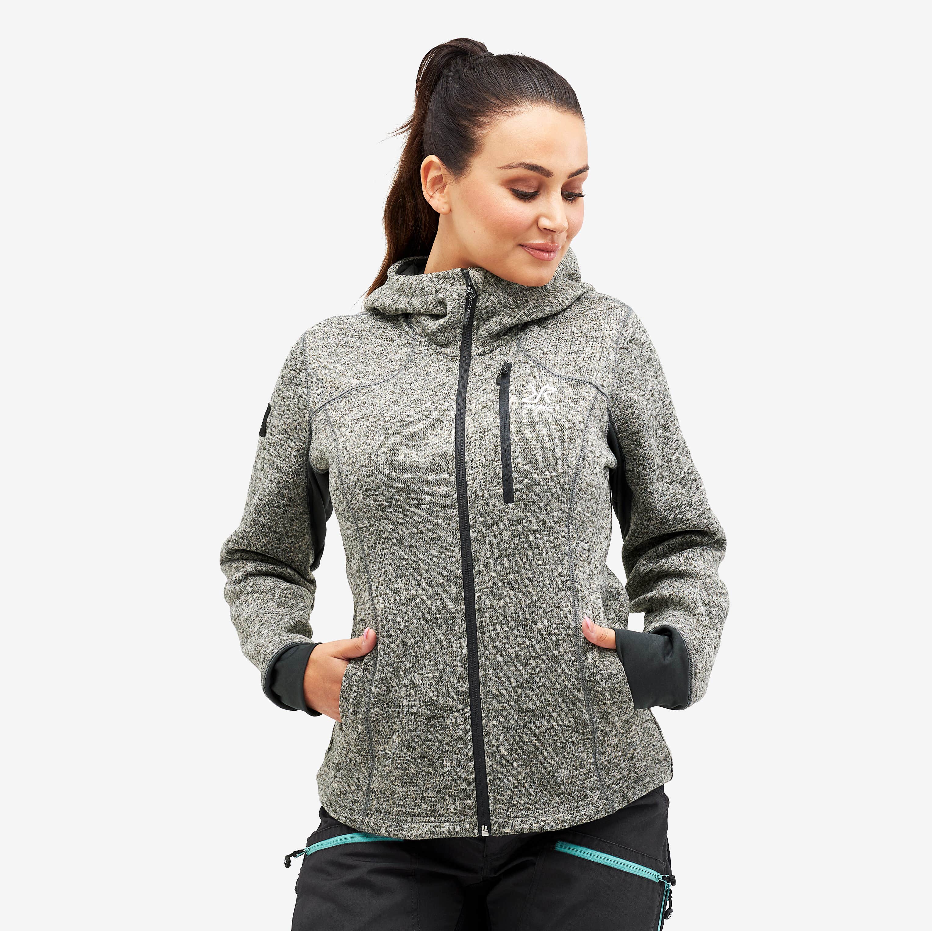 Fusion Hoodie Femme Anthracite