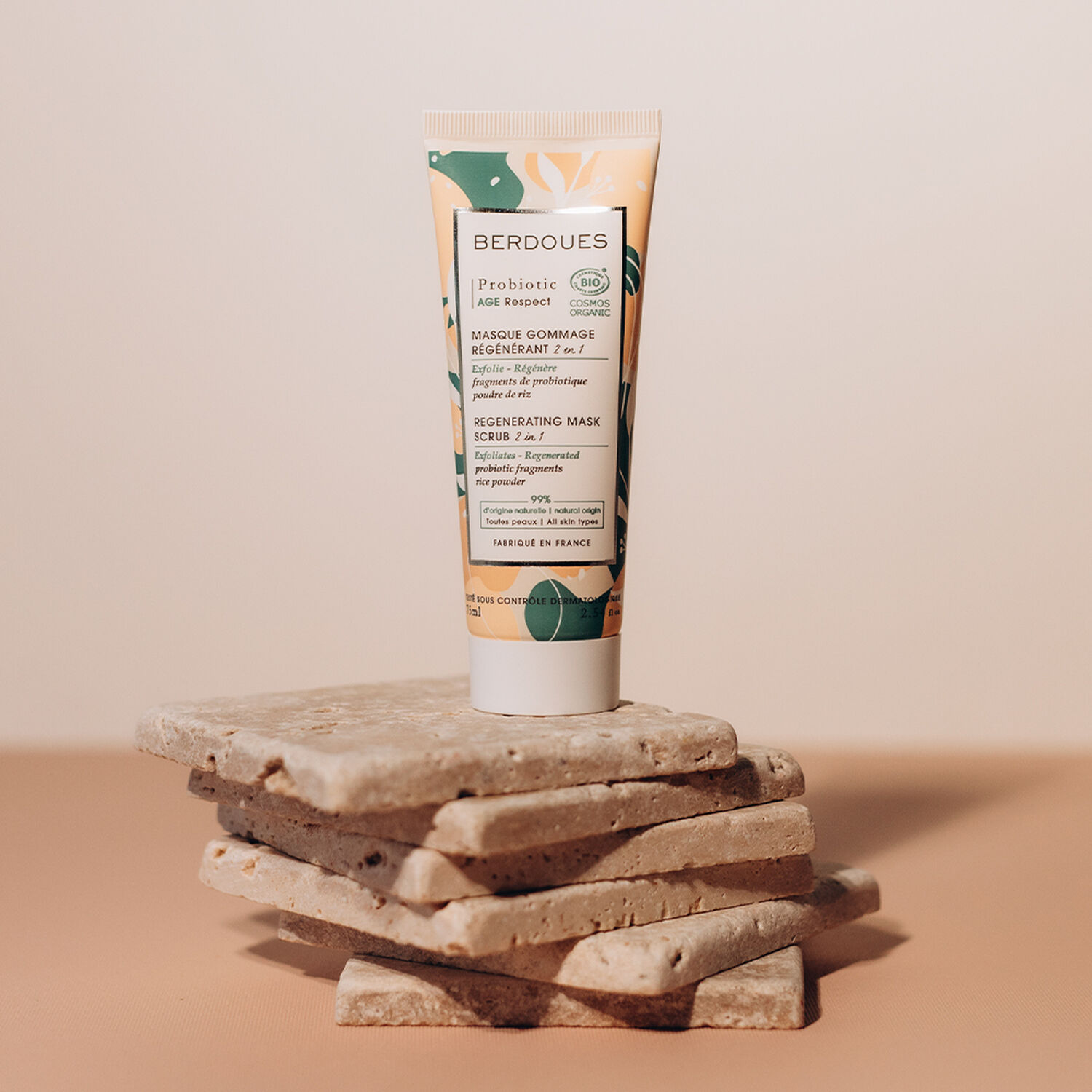 Berdoues Soin Probiotic Gommage Masque Régénérant 75 ml