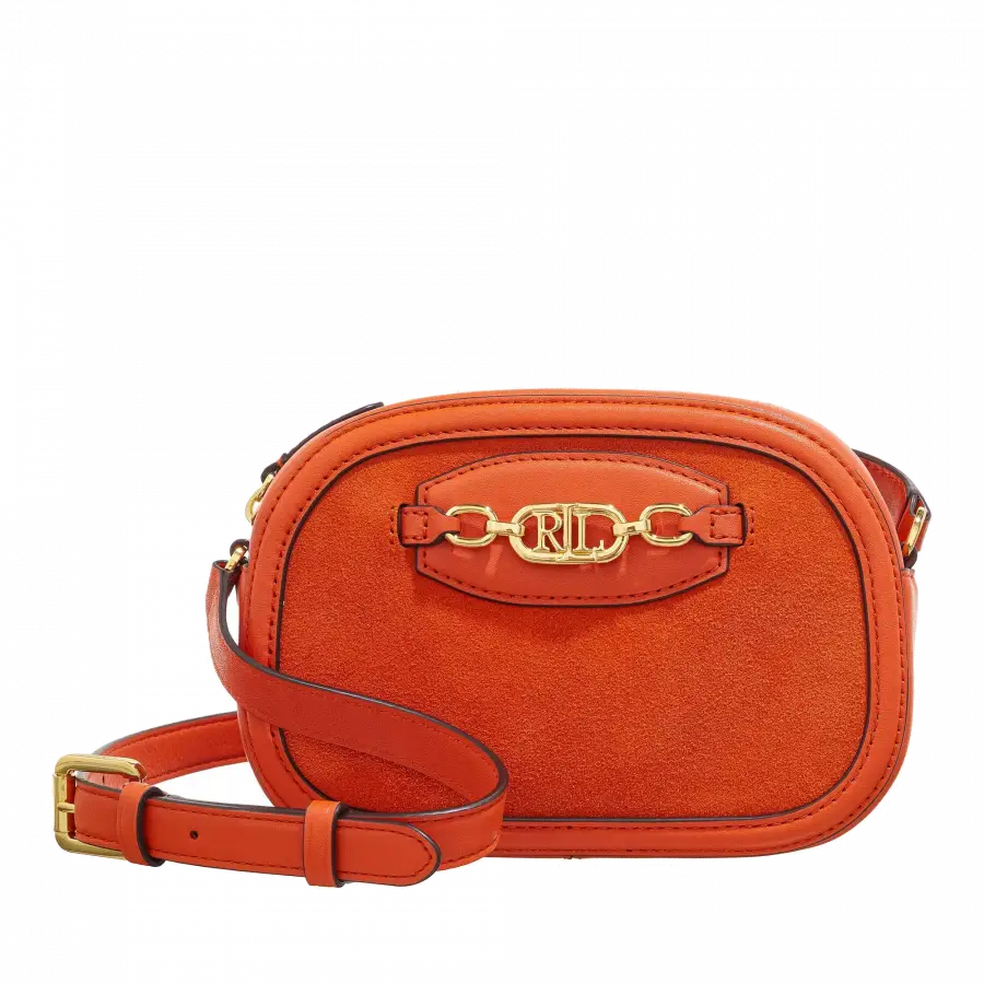 Lauren Ralph Lauren - Lauren Ralph Lauren Shoulder Bags Textil Orange - orange