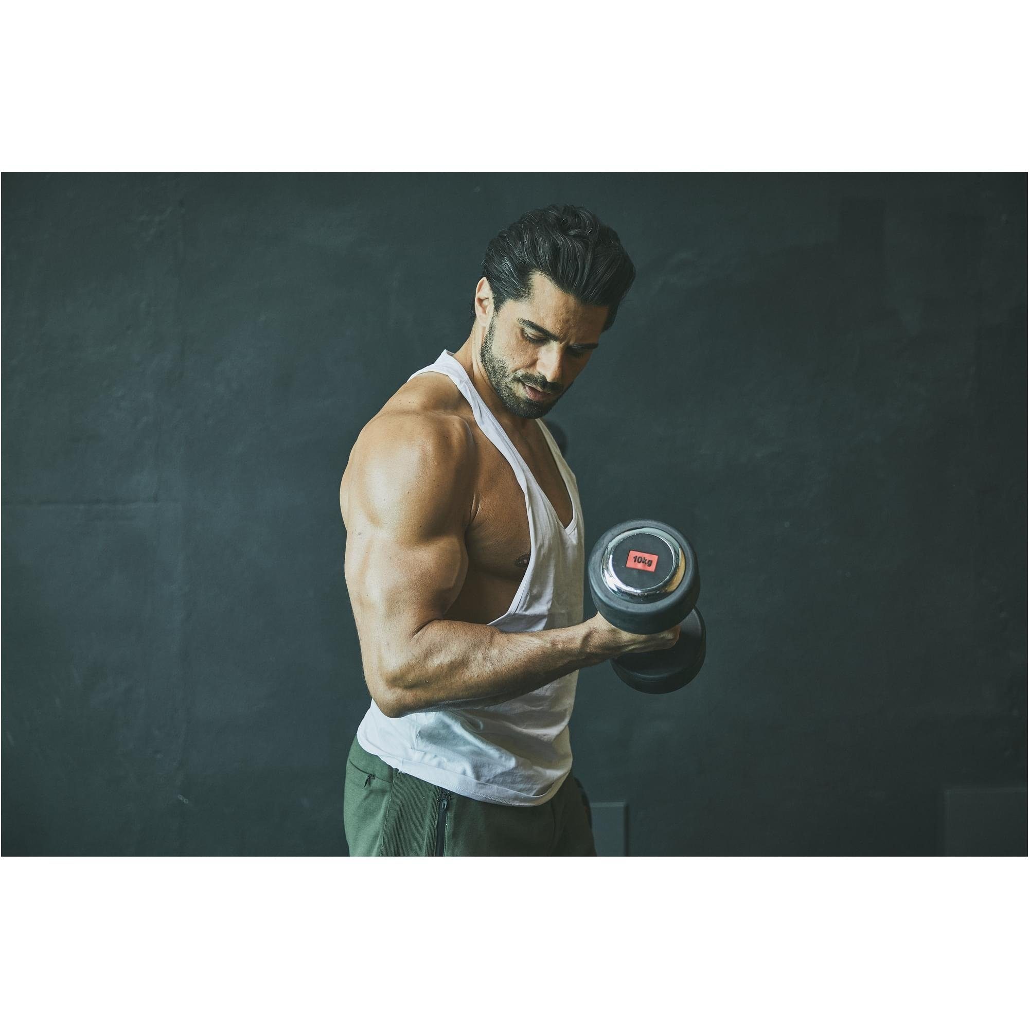 GORILLA SPORTS Kurzhantel Einzeln/2er Set, Gewichte 2,5-50kg - Rundhanteln, Dumbbells, Hantelset
