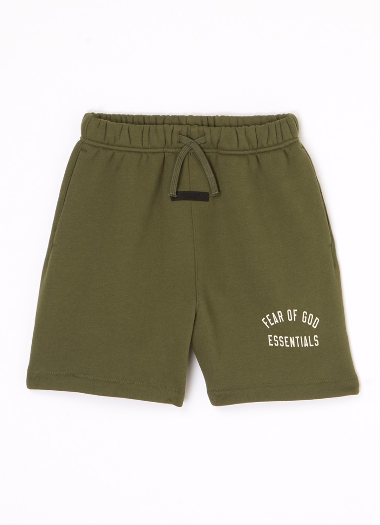 Fear of God Essentials - Väljät collegehousut logolla