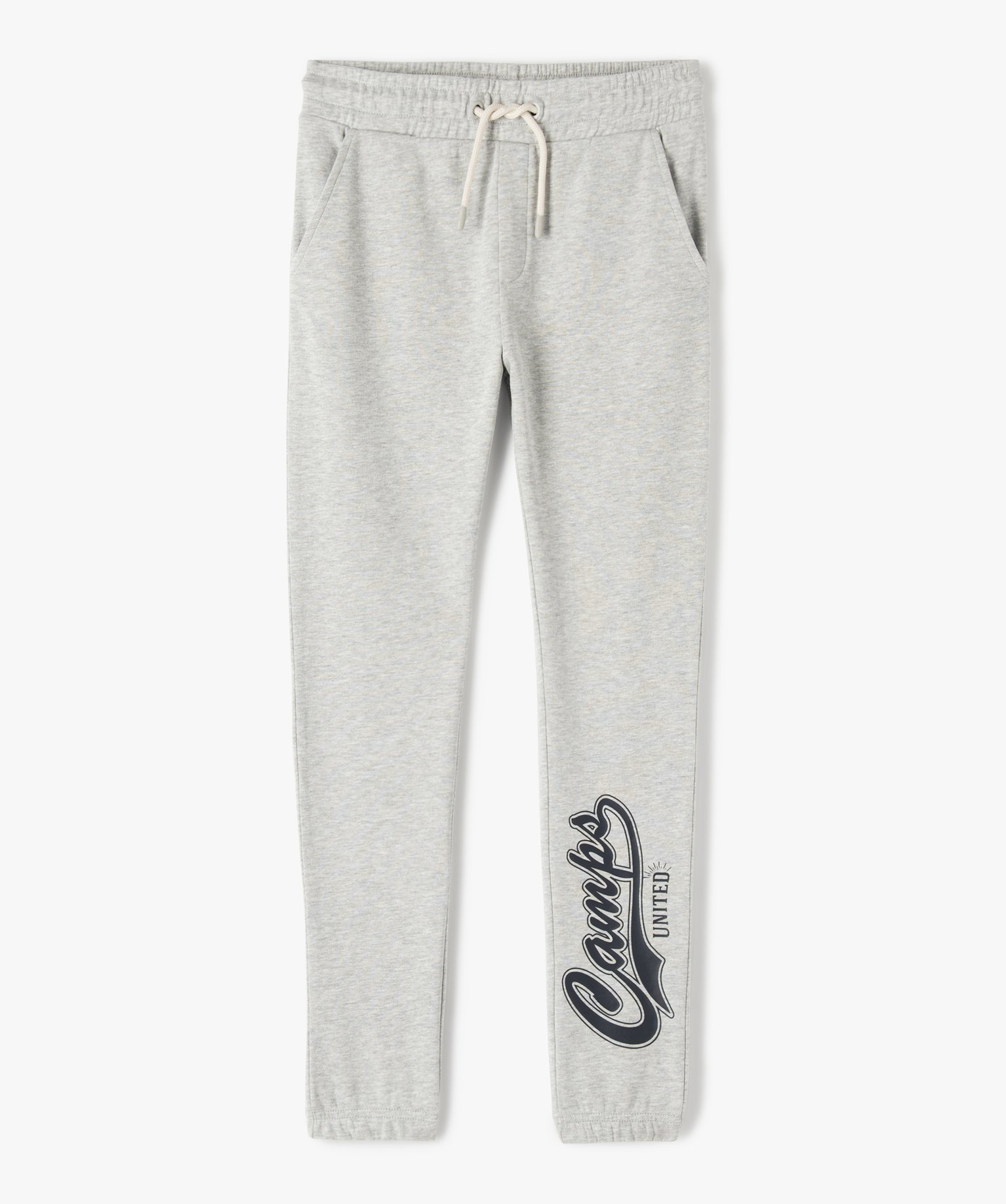 Jogging Garçon en molleton léger - Camps United gris | GEMO