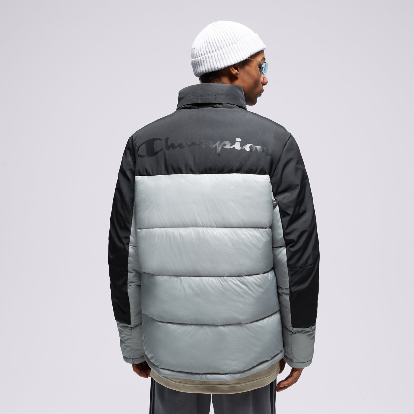 CHAMPION DAUNENJACKE JACKET Grau