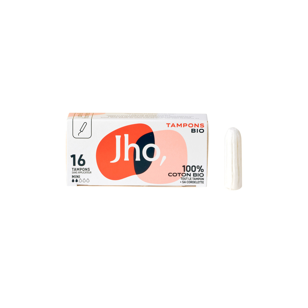Jho Tampons sans applicateur - mini Hygiène intime féminine