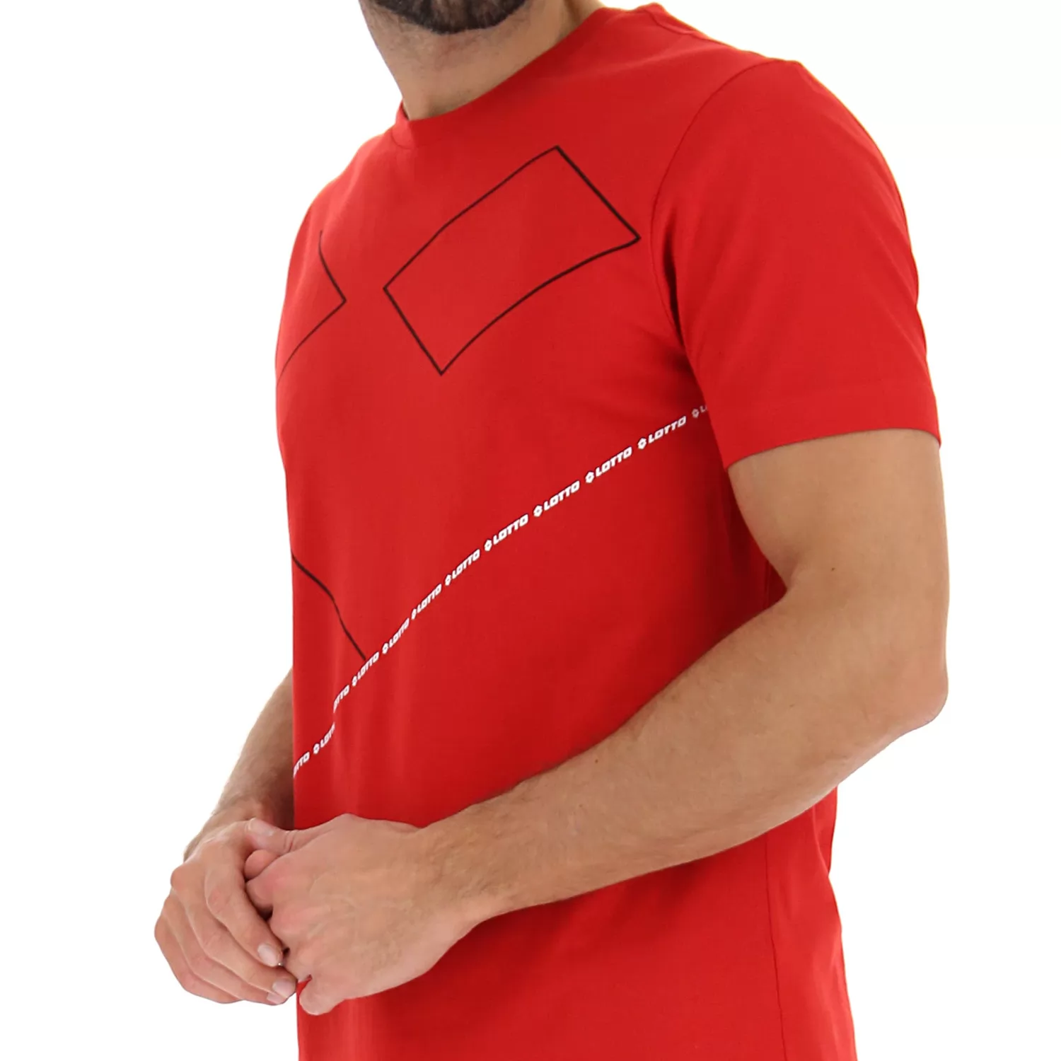 LOGO VIII T-SHIRT 2 FLAMMRÖD