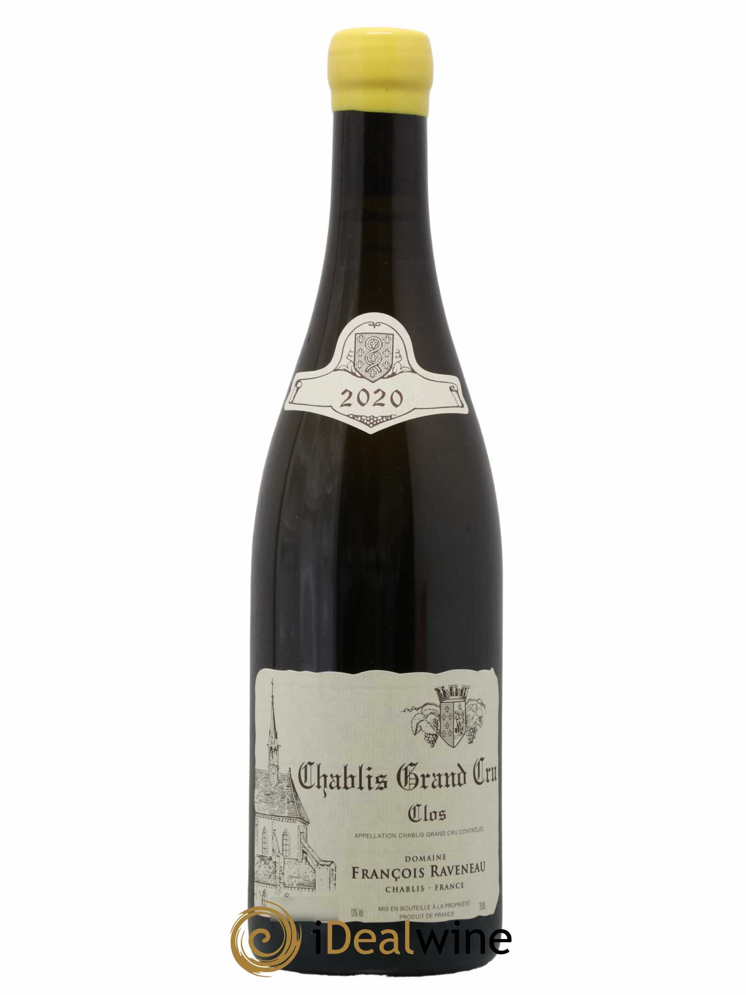 Chablis Grand Cru Clos Raveneau (Domaine)  2020 - Lot de 1 Bouteille