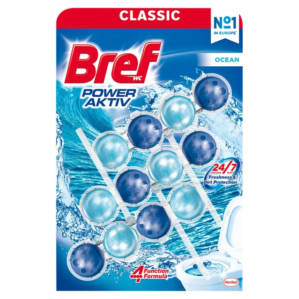 „Bref Power Aktiv Ocean“ tualeto pakaba