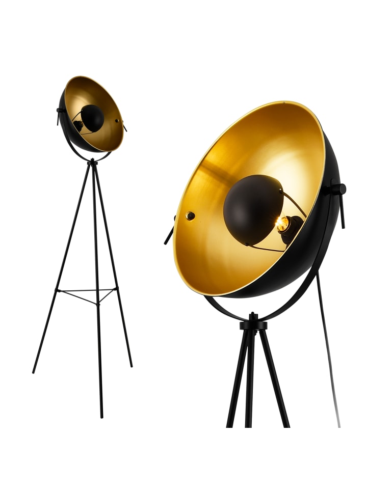 lux.pro Stehleuchte Angers in Schwarz (H)158cm (D)40cm günstig kaufen onesize