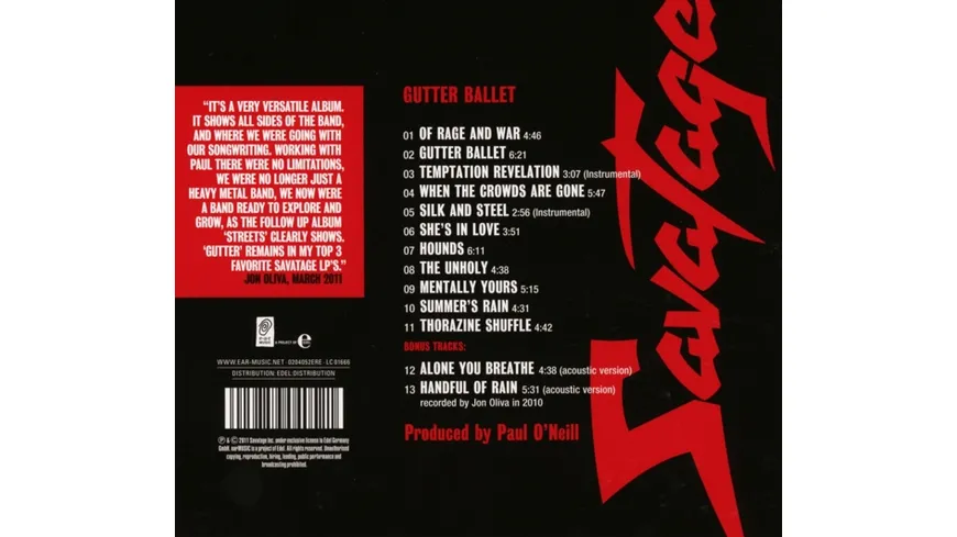 Gutter Ballet (2011 Edition)