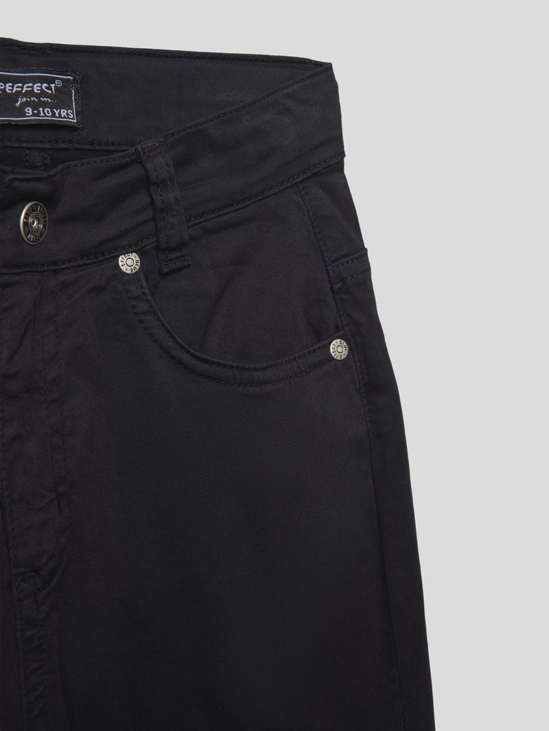 Hose im 5-Pocket-Design in schwarz