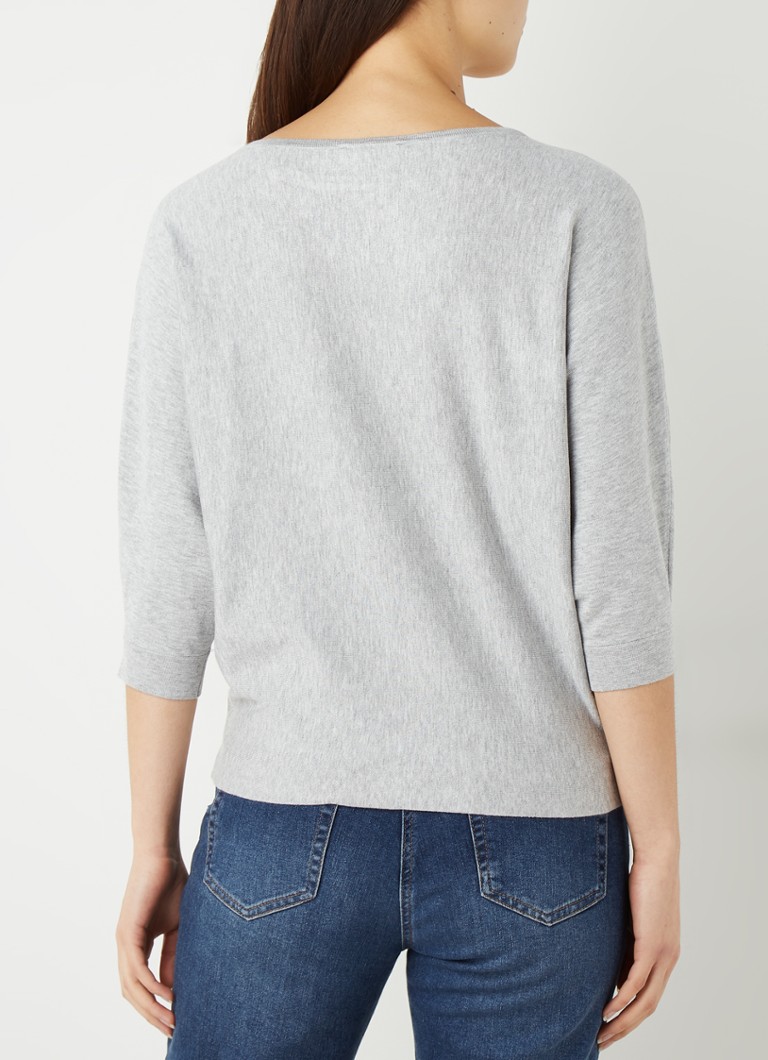 Pulover Cristine din tricot fin cu mâneci trei sferturi de la Phase Eight