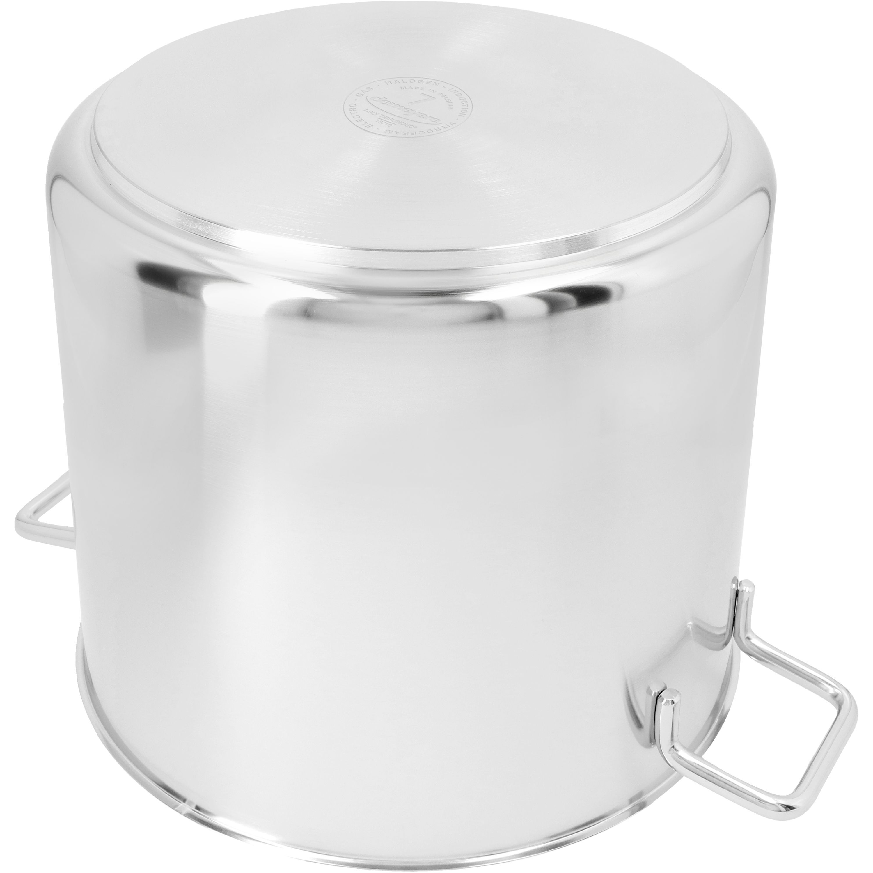 Kochtopf mit Deckel 36 cm, 18/10 Edelstahl