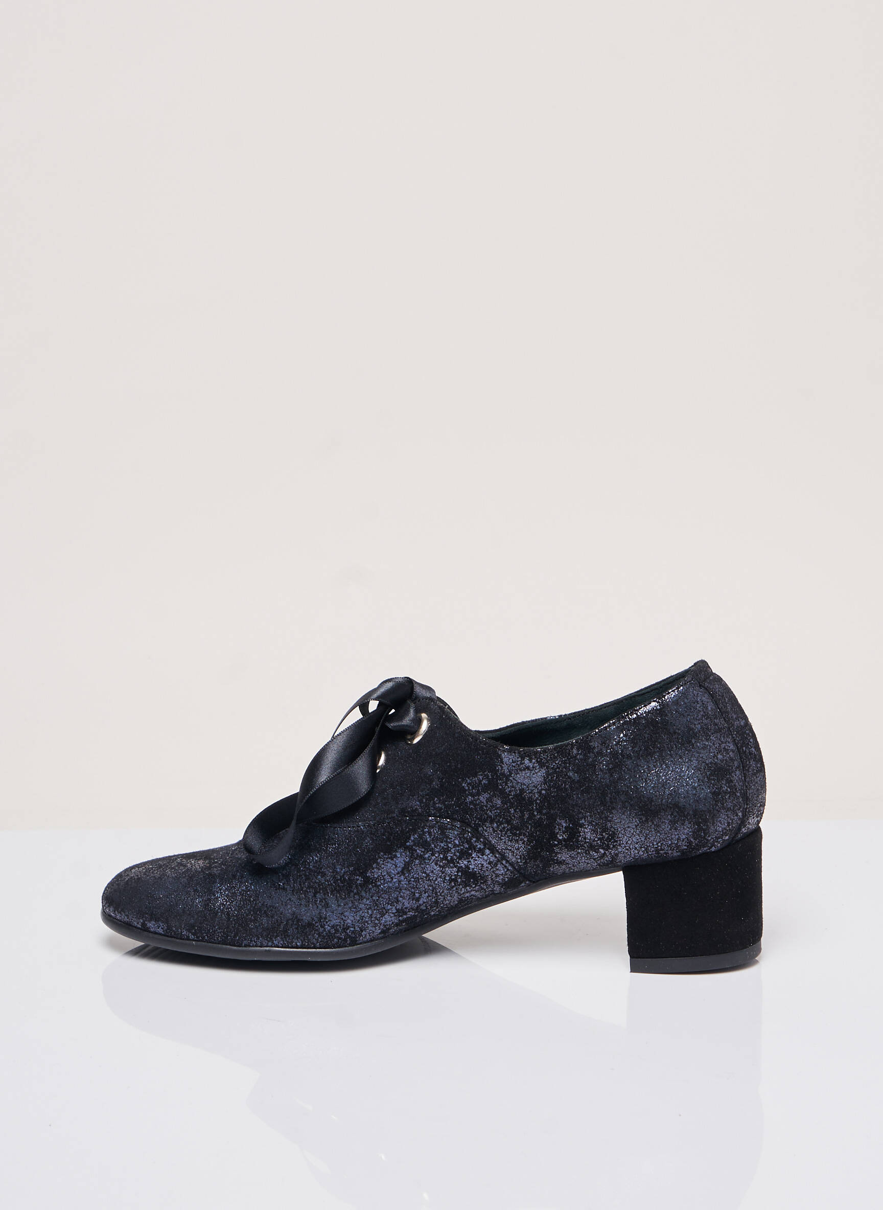 Xavier Danaud Derby Femme couleur bleu