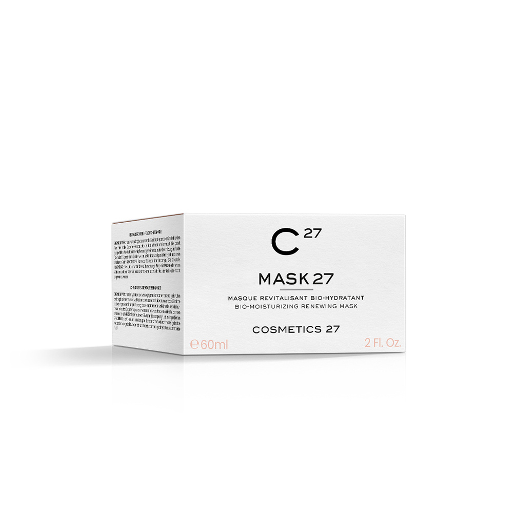 cosmetics 27 Mask 27 Masque revitalisant Bio-hydratant