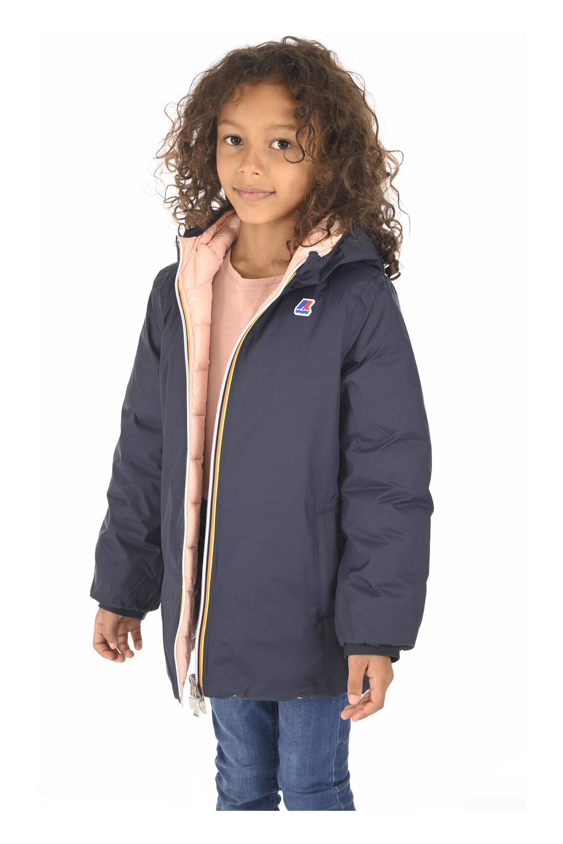 K Way Doudounes Enfant couleur bleu