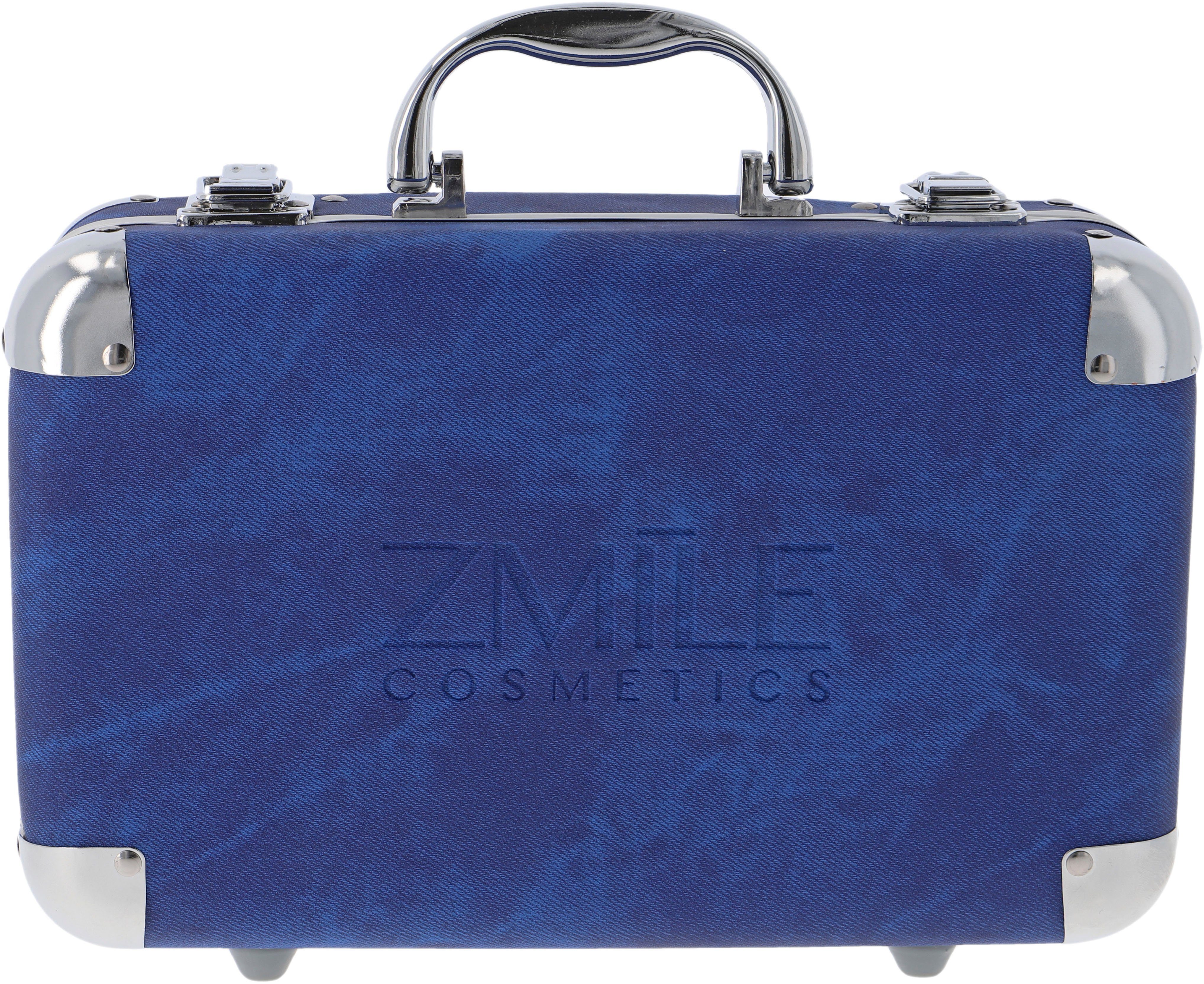 ZMILE COSMETICS Kosmetik-Koffer 'Traveller' blue, 87-tlg., vegane Kosmetik