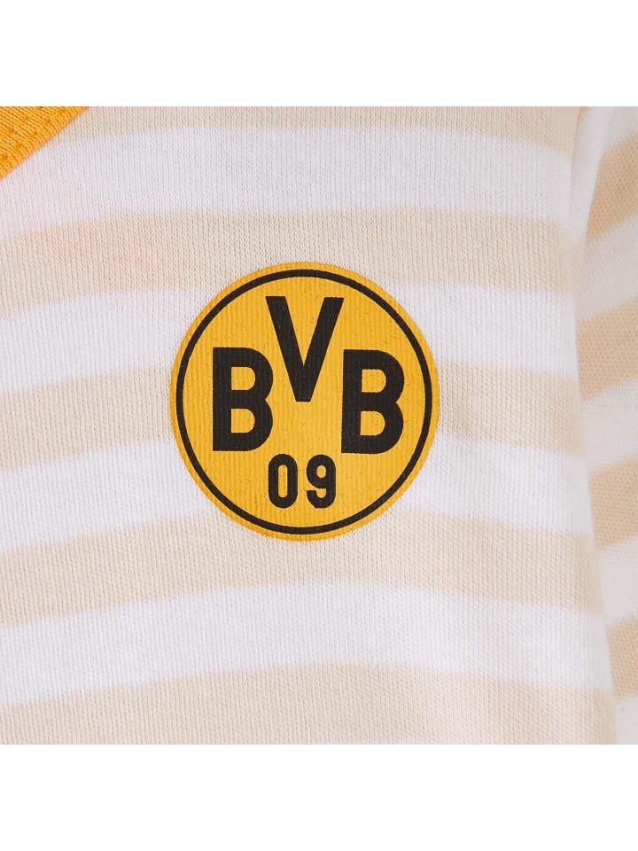 BVB BVB Babybody mit Logo 2er Set in gelb, weiß günstig kaufen