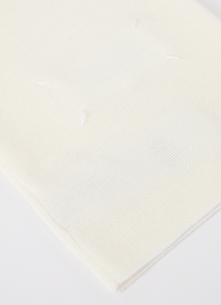 Maison Margiela Hienosti neulottu villahuivi