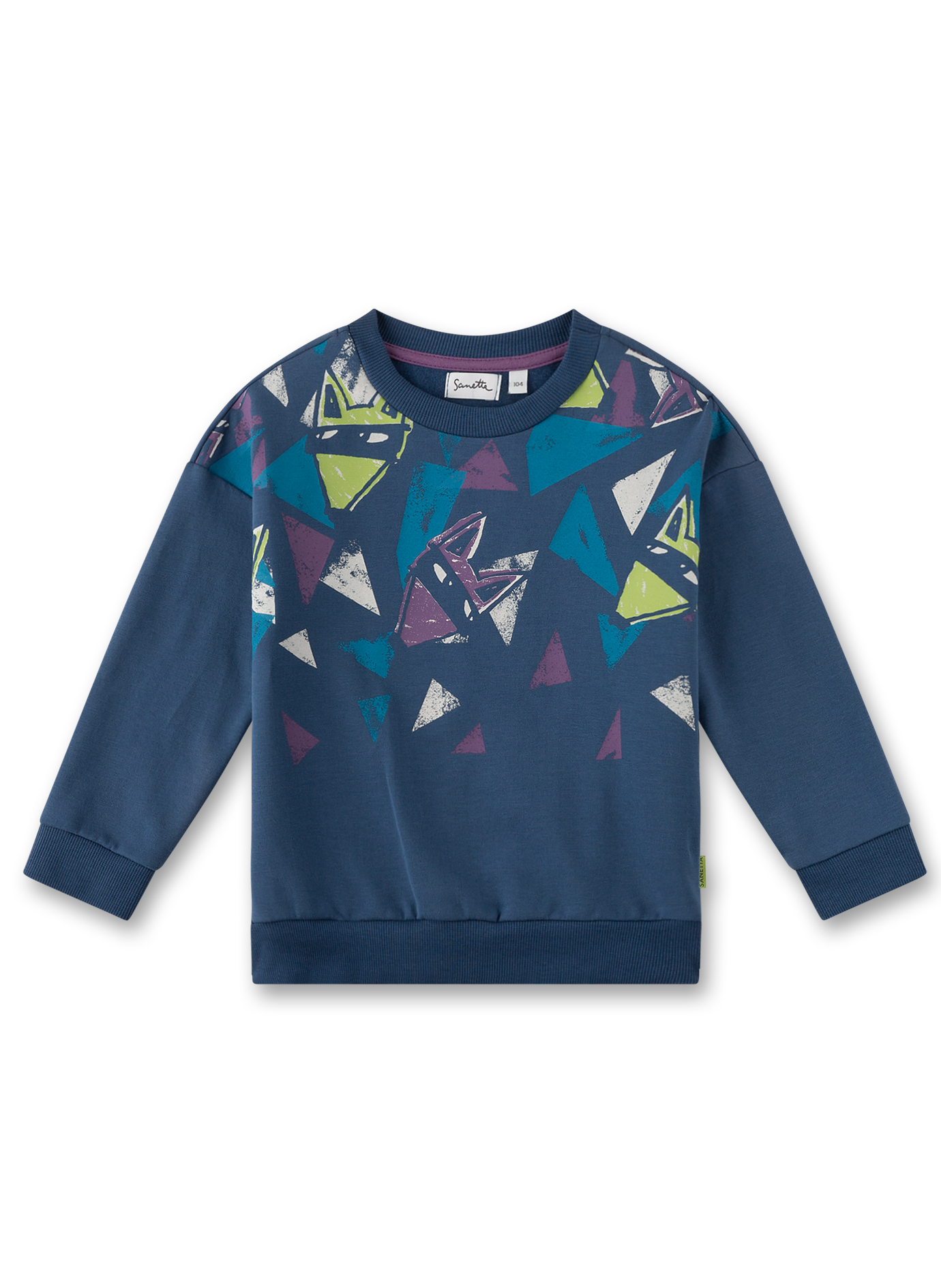 Jungen-Sweatshirt Blau