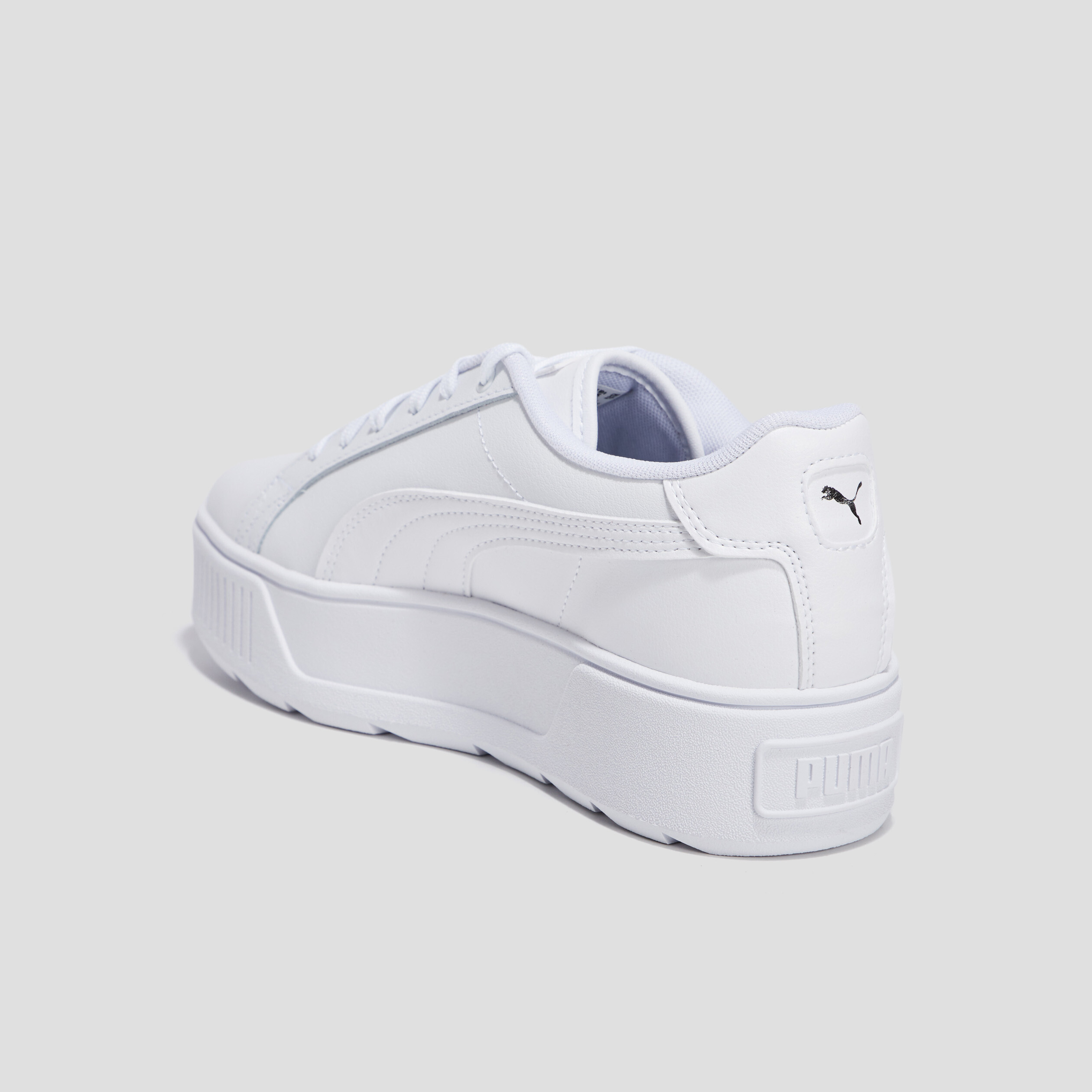 Tennis plateformes Puma Karmen blanc femme | La Halle
