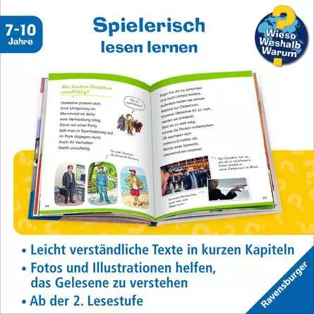 Ravensburger Wieso? Weshalb? Warum? Erstleser, Band 11: Detektive und Ermittler