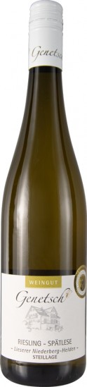 2020 Riesling Spätlese - Lieserer Niederberg-Helden - STEILLAGE lieblich - Weingut Genetsch