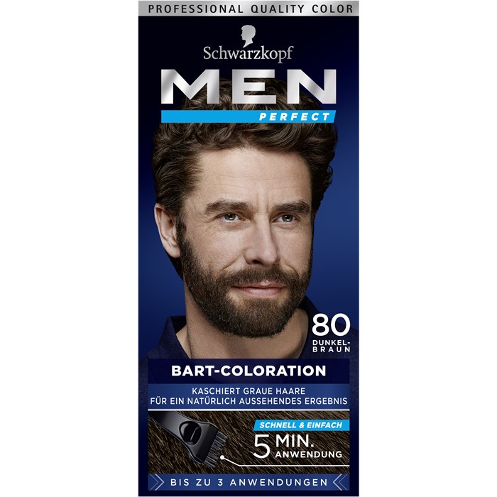 Bart-Coloration 80 Dunkelbraun