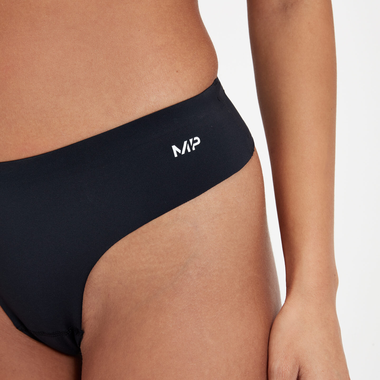String discret MP pour femmes – Noir