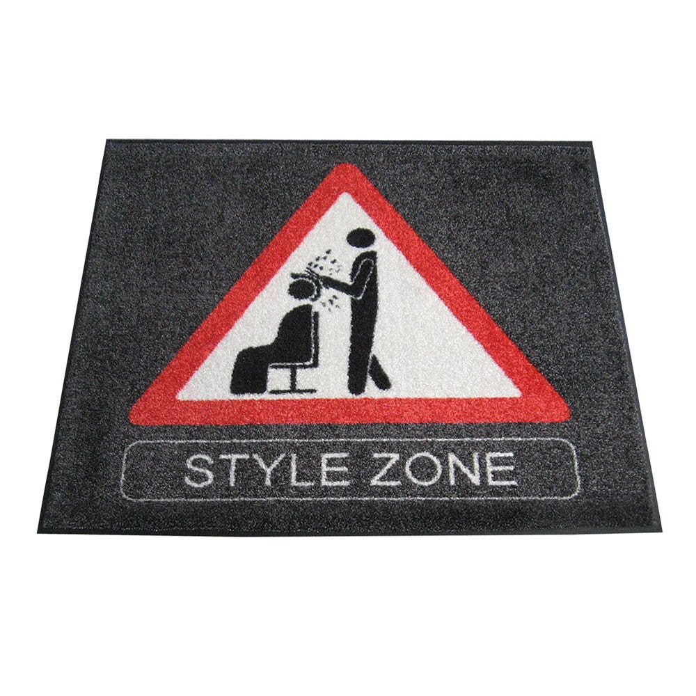 Trend-Design Türmatte Style Zone