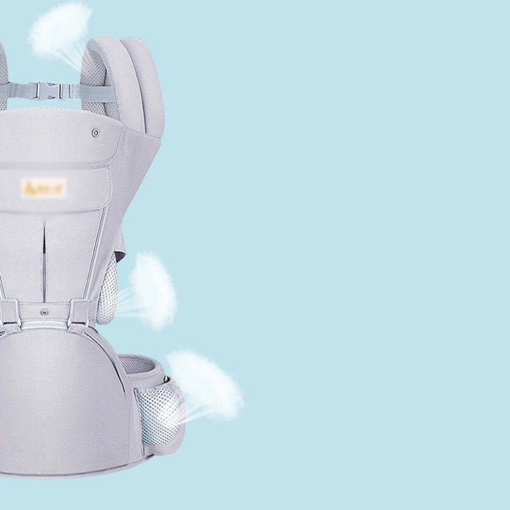 Runxizhou Bauchtrage Babytrage, für Neugeborene ab Geburt, Babys & Kleinkinder(3-30kg)
