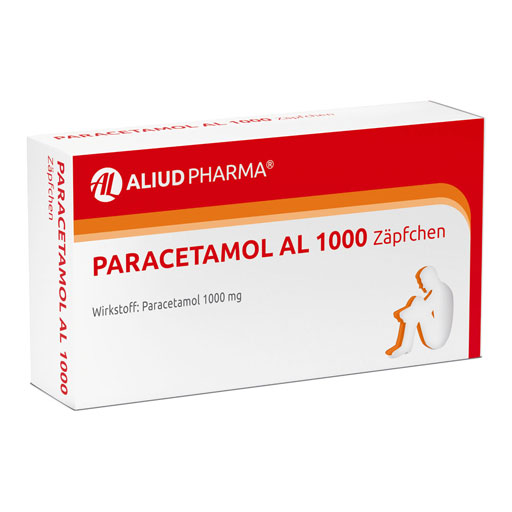 PARACETAMOL AL 1.000 Suppositorien  10 St  Suppositorien