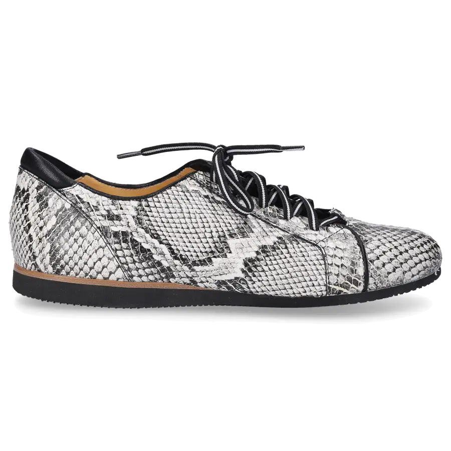 Truman's - Sneaker low 9142 Kalbsleder Logo grau - grau