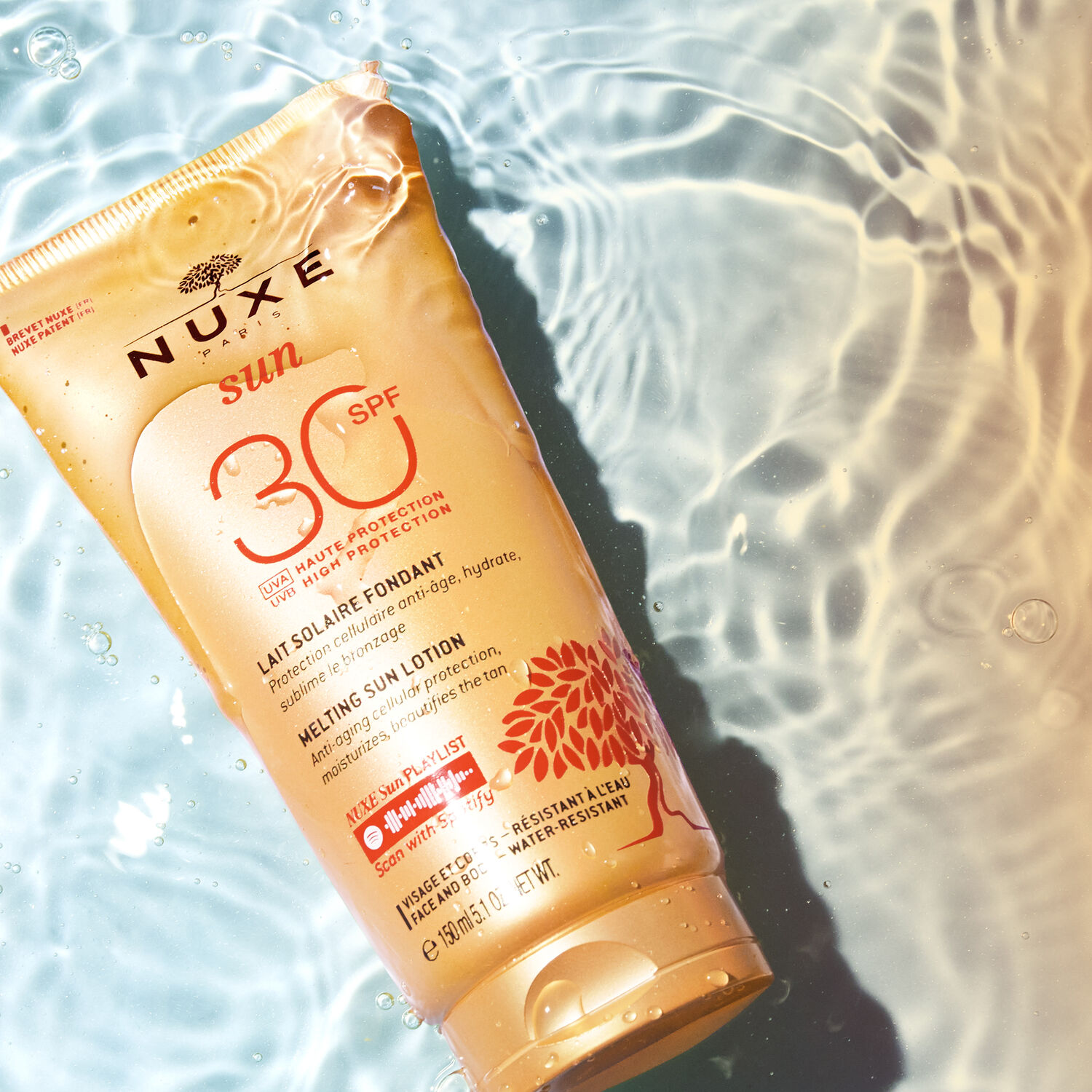 Nuxe Lait Solaire Délicieux Haute Protection SPF30 Nuxe Sun - Tous types de peaux - 150ml