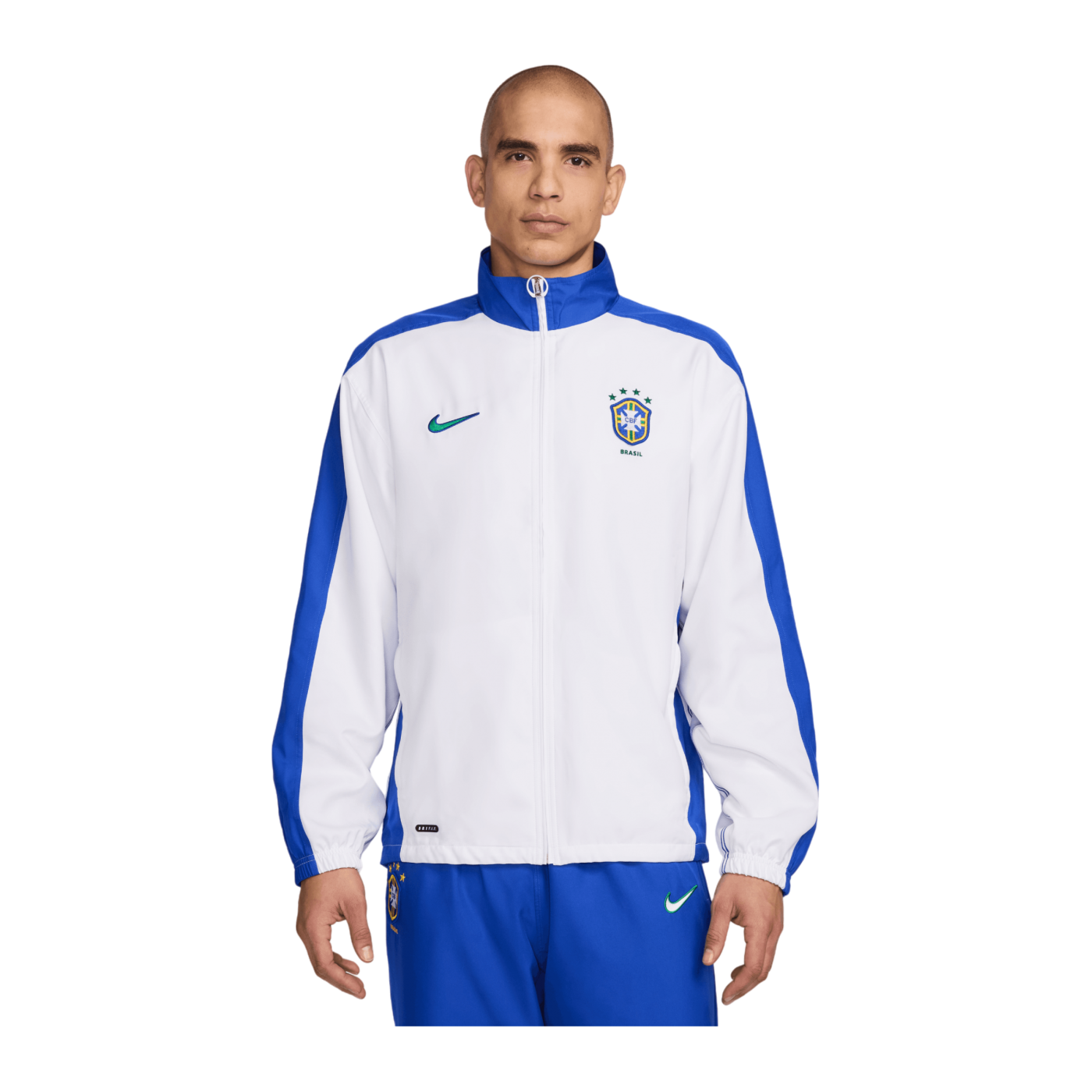 Nike Brasilien Re-Issue Trainingsjacke Weiss F100