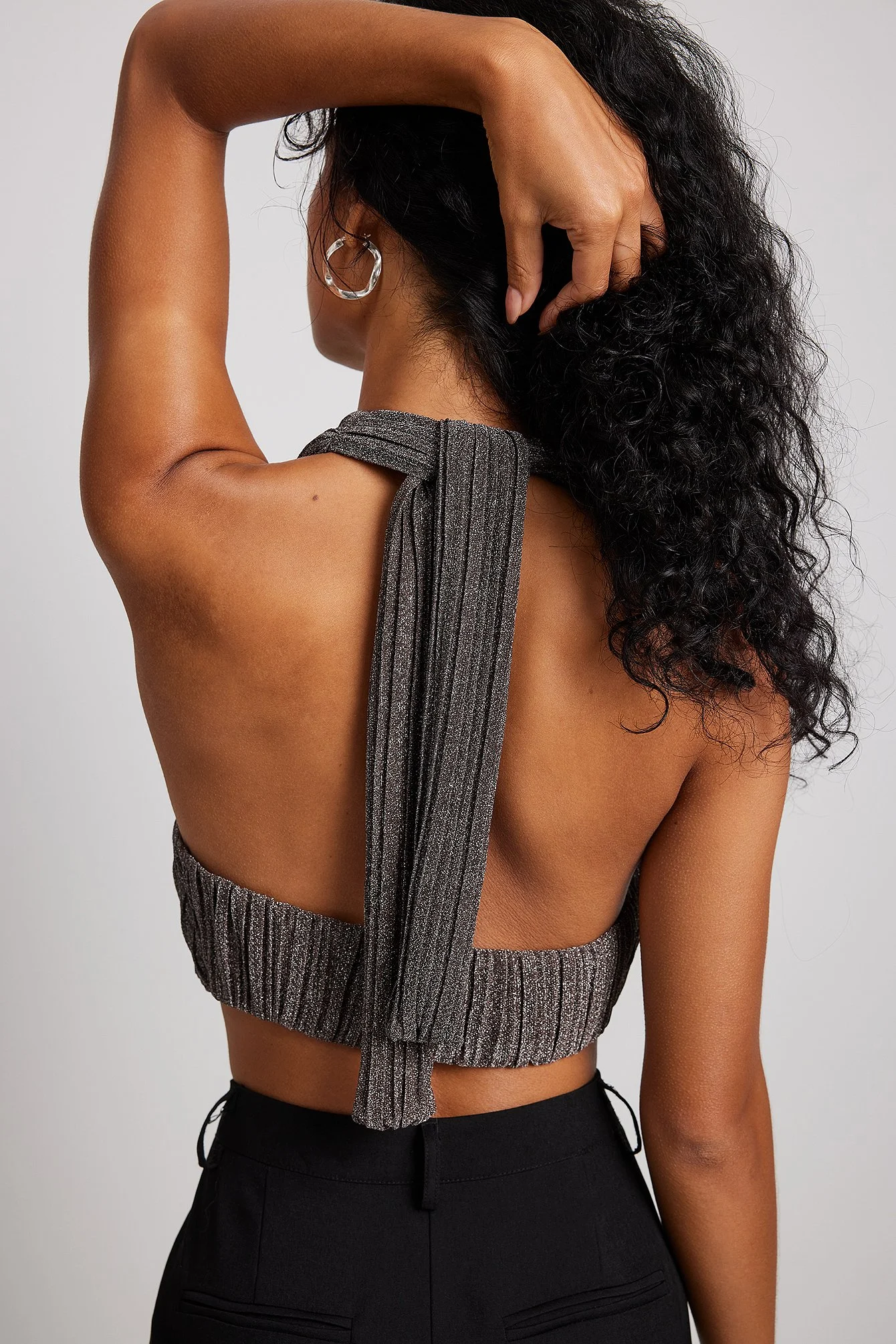 Top mit Faltendetail