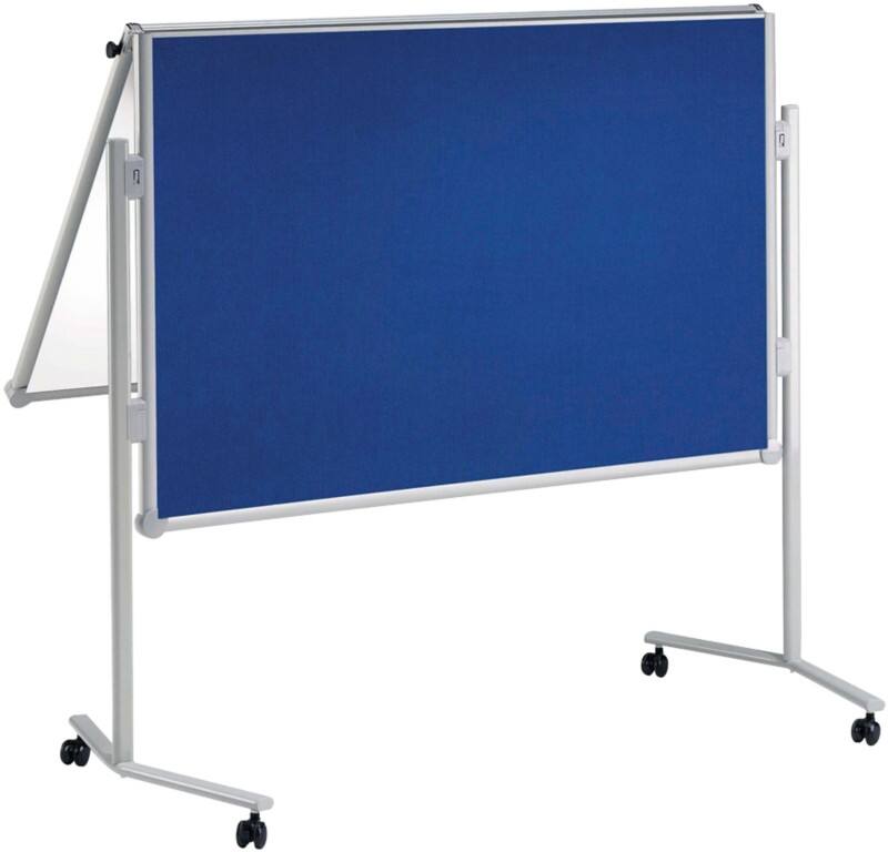 Maul MAULpro Moderationstafel Magnetisch Freistehend 130,5 (B) x 195 (H) cm Aluminium Grau