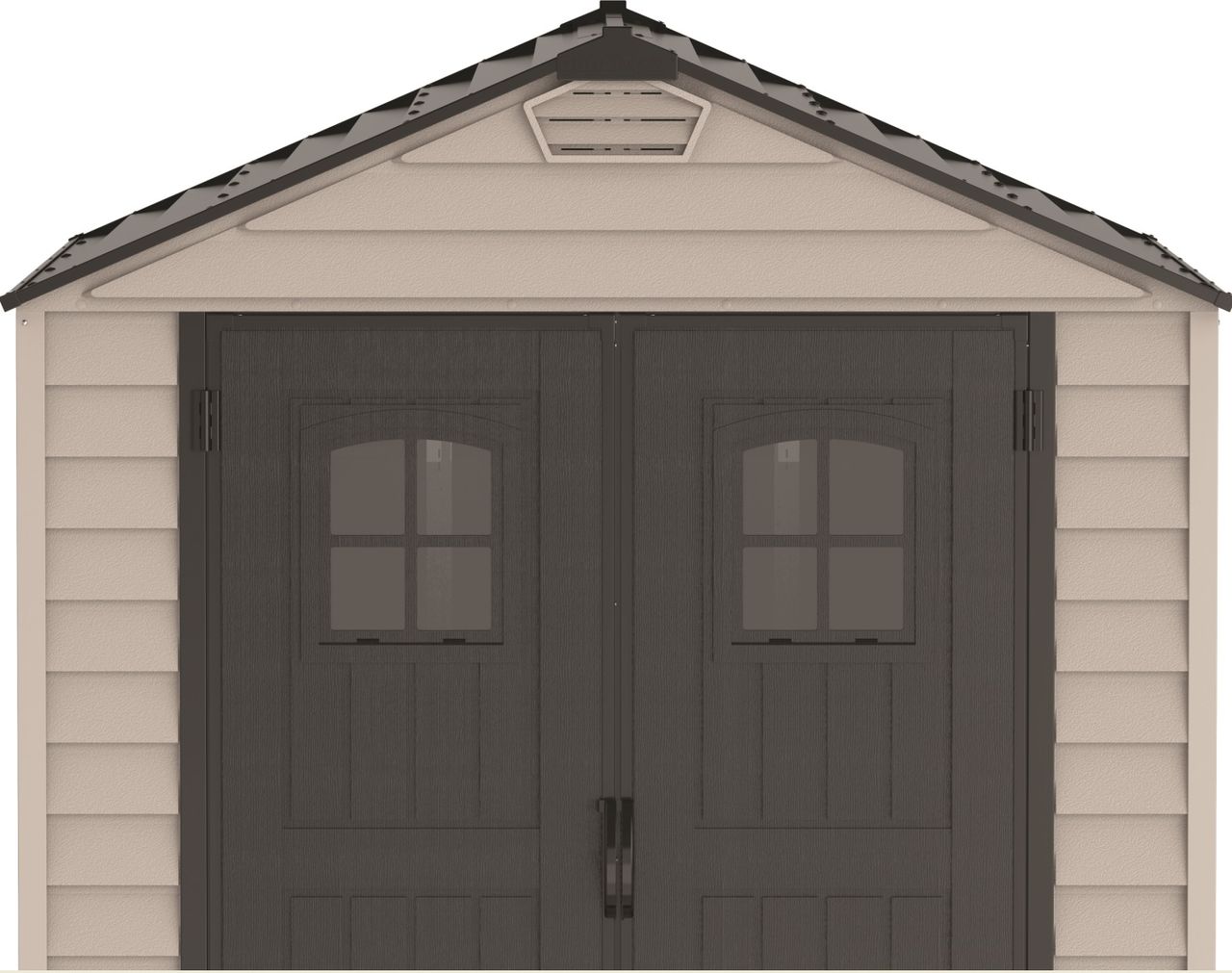 Duramax Kunststoffgerätehaus Duramax StoreMAX Anthrazit 4,5 m² mit Fußbodenkonstruktion Duramax 30325 7x7