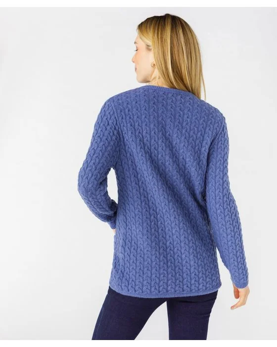 Cardigan 80% laine d'agneau