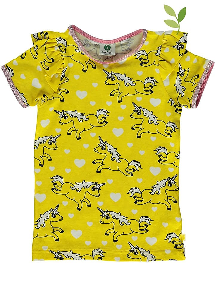 Småfolk Shirt in Gelb günstig kaufen 98/104