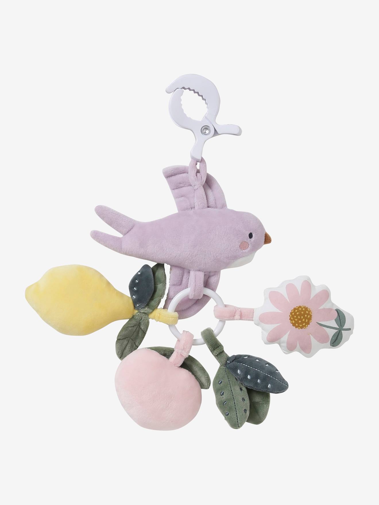 Jouet d'éveil avec pince DOUCE PROVENCE violet