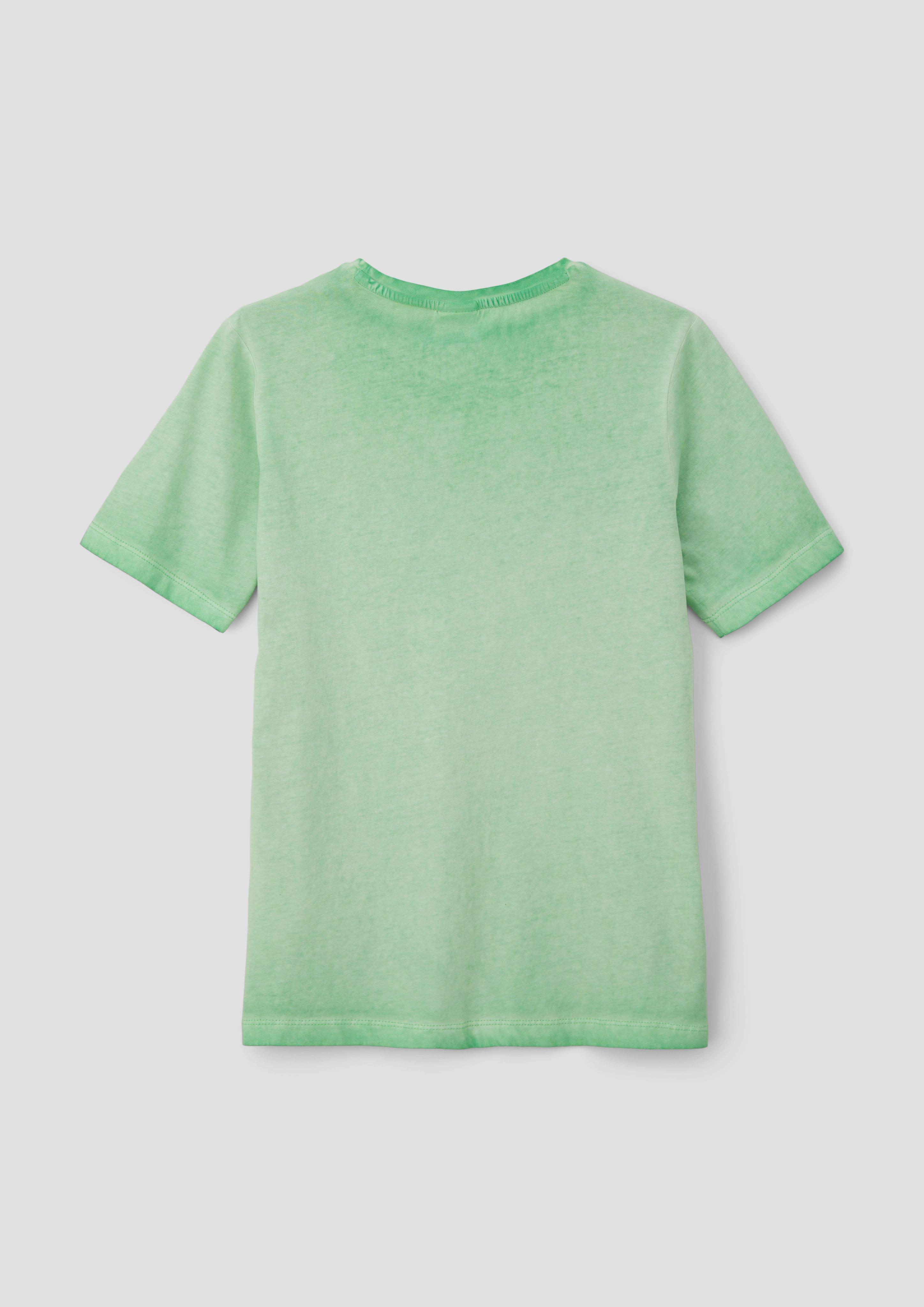 Baumwollshirt mit leichtem Farbverlauf  2152512-7303