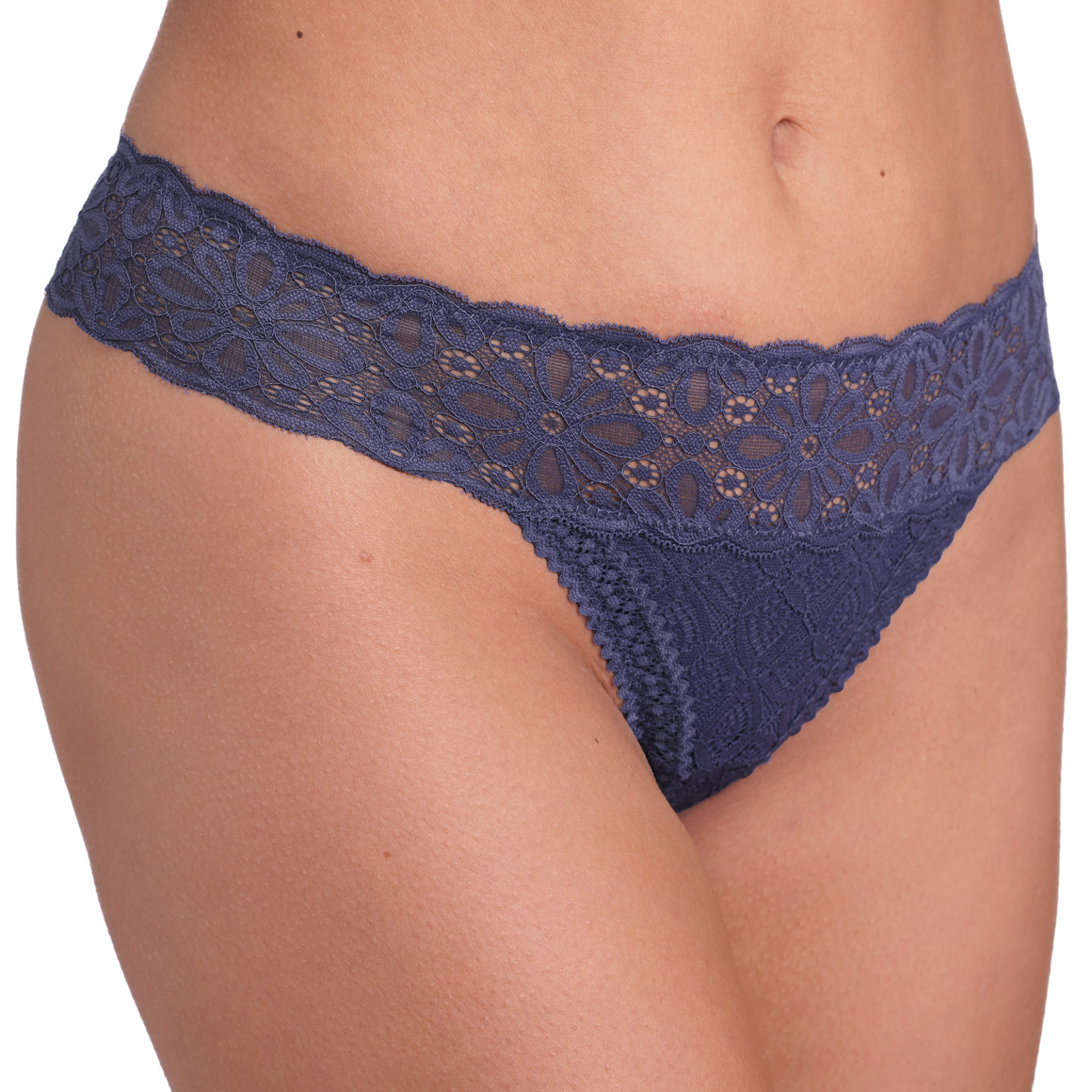3 Damen Strings aus floraler Spitze